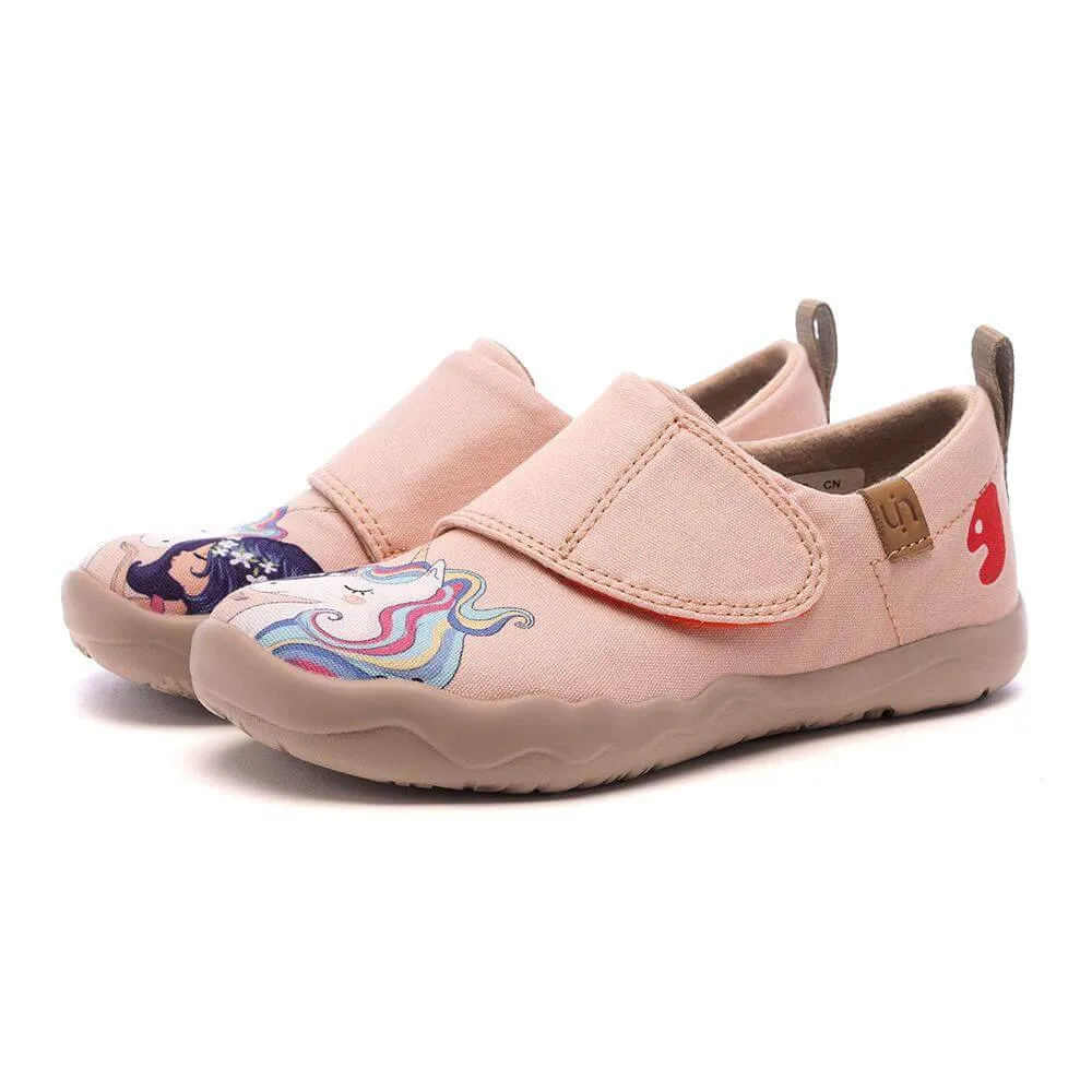 GIRL AND UNICORN Microfiber Leather Kids Shoes
