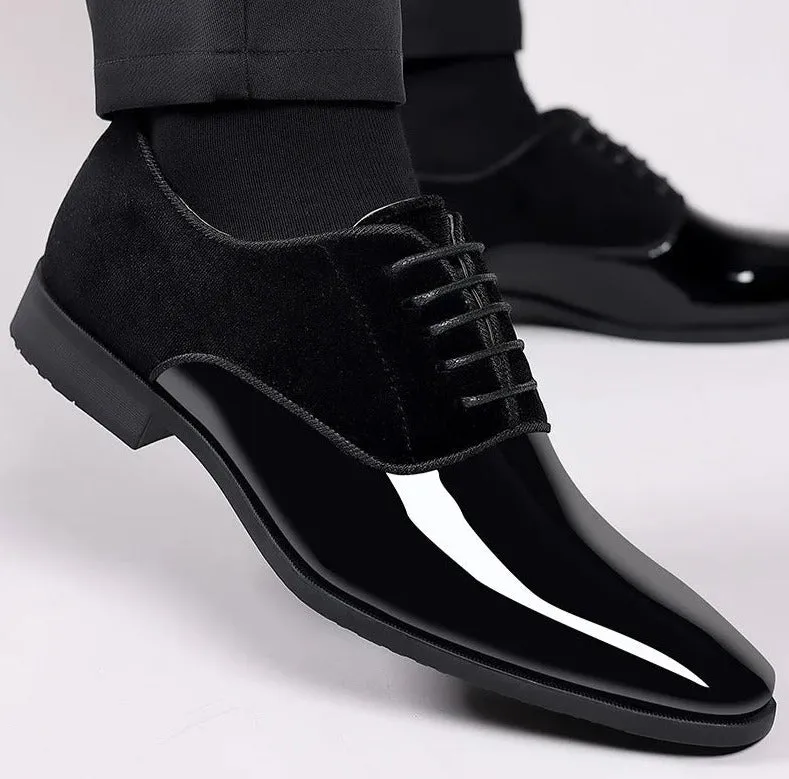 GlanzGenuss Premium Lackschuhe für Herren - Stil und Komfort vereint!