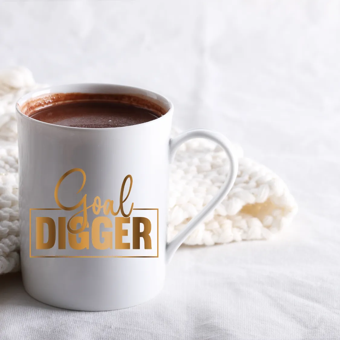 Goal Digger 15 oz Mug | Motivation | Inspiration | Affirmation | Coffee Mug | Gifts for Her
