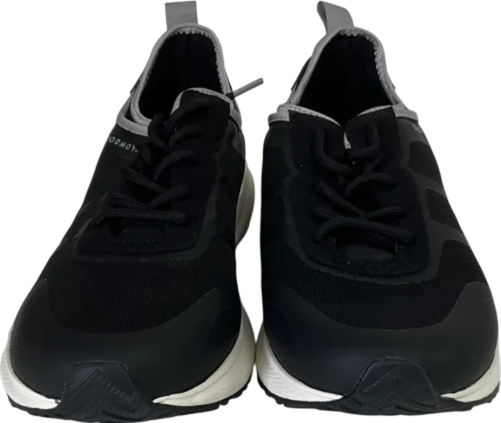 GOOD MOVE Black Lace Up Trainers UK 9 EU 43 👞