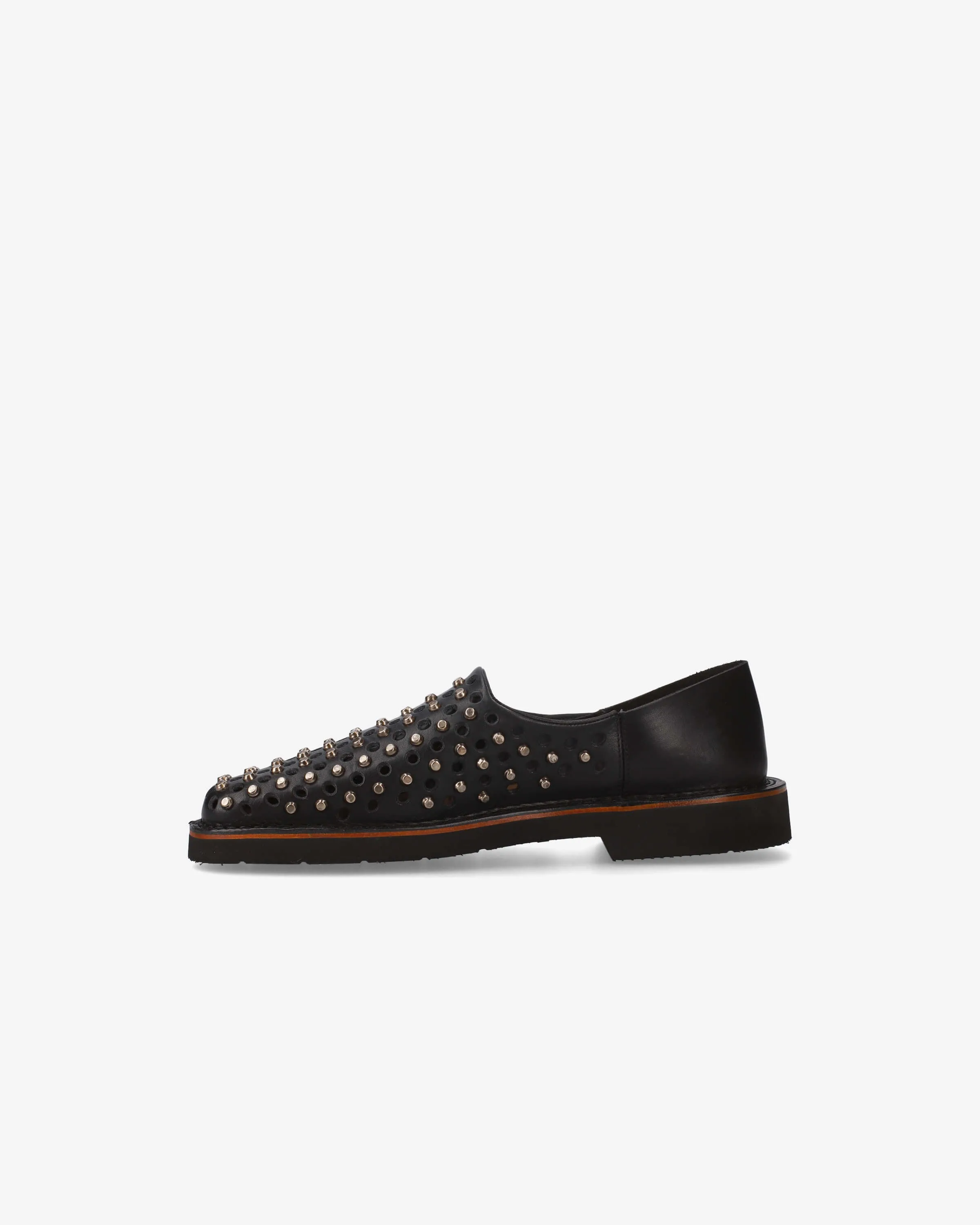 Goodyear Loafer with Studs and Gunmetal Finishes 32284A