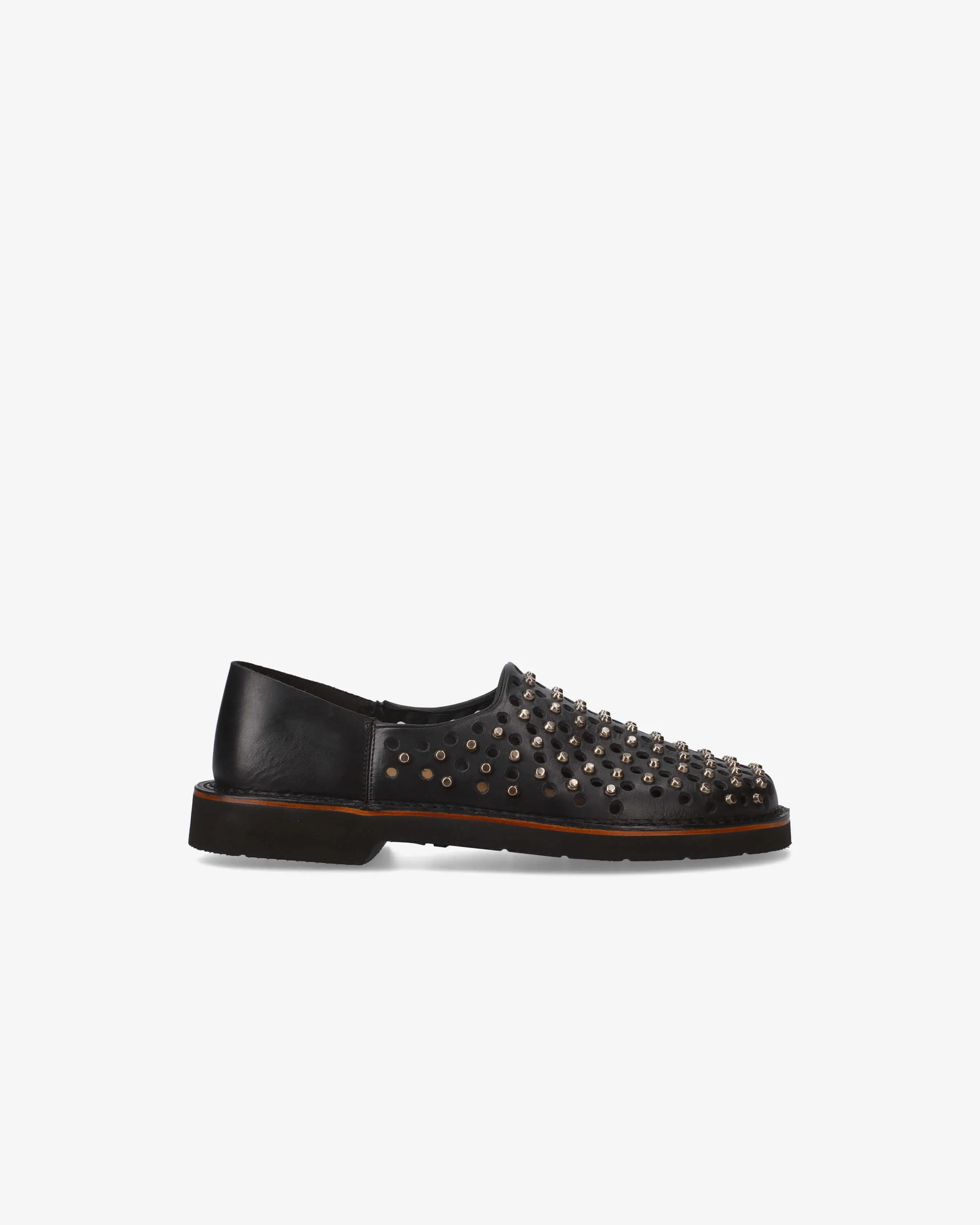 Goodyear Loafer with Studs and Gunmetal Finishes 32284A