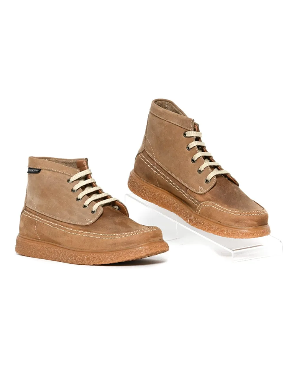 Grasshoppers Men's Leather Oregan, Casual Dark Brown Boot