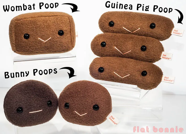 Guinea Pig poo plush - Piggy poop plushie