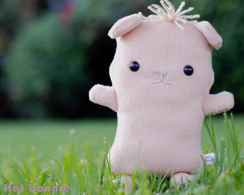 Guinea Pig stuffed animal plush - Flat Cavy - 6 solid colors