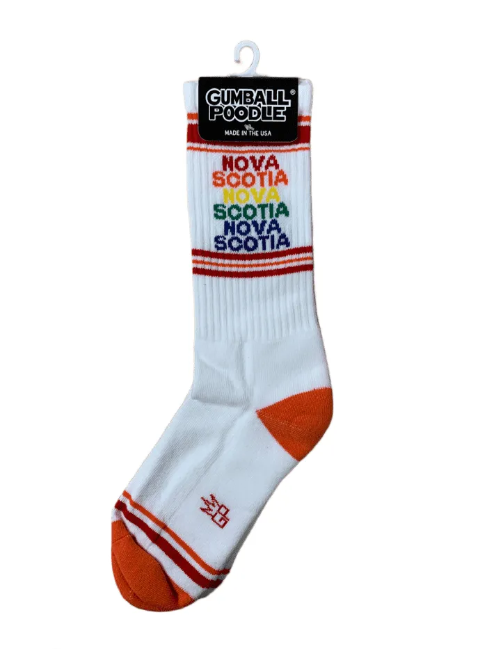 HALIFAX/NOVA SCOTIA RAINBOW HOMETOWN GYM SOCK