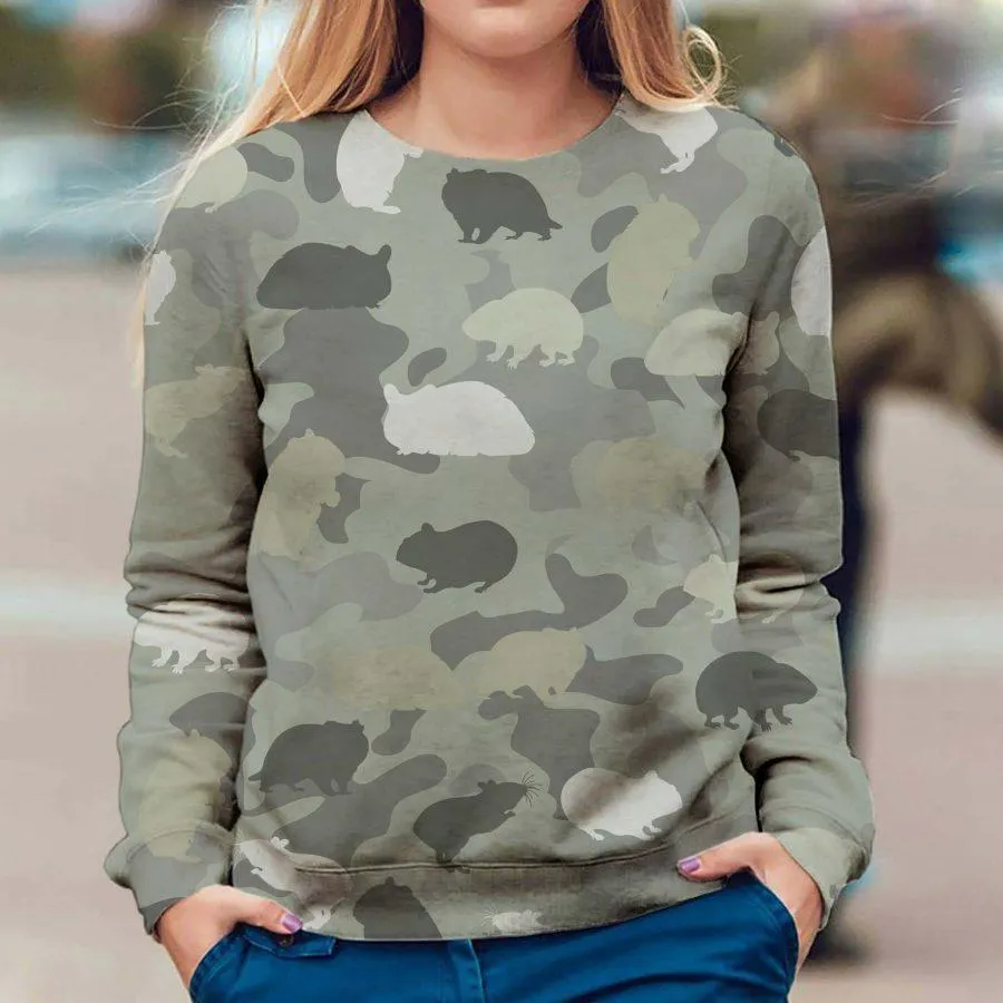 Hamster - Camo - Premium Sweatshirt