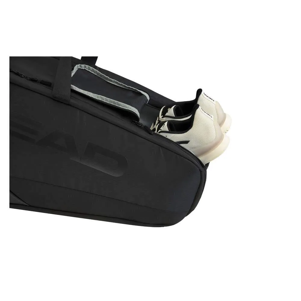 HEAD Pro X Legend 9 Badminton Racket Bag L - Black