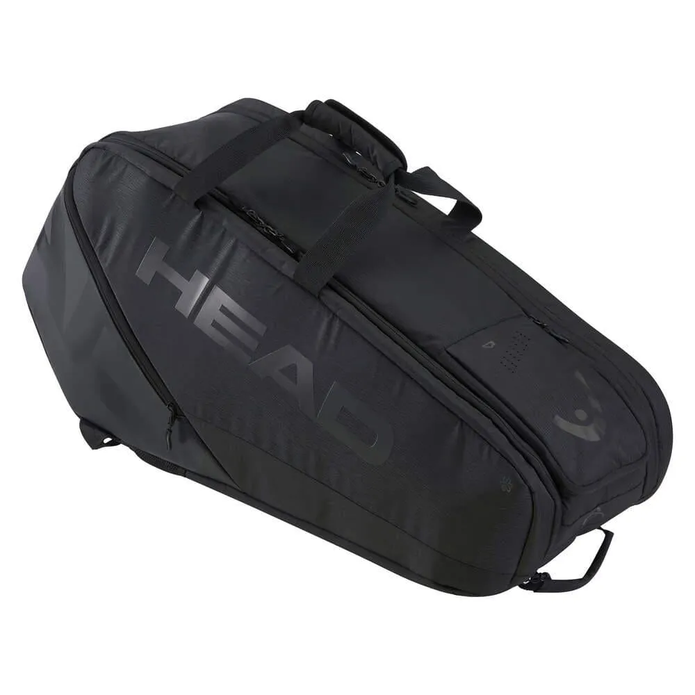 HEAD Pro X Legend 9 Badminton Racket Bag L - Black
