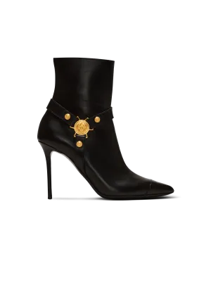 Heeled Calfskin Eva Ankle Boots
