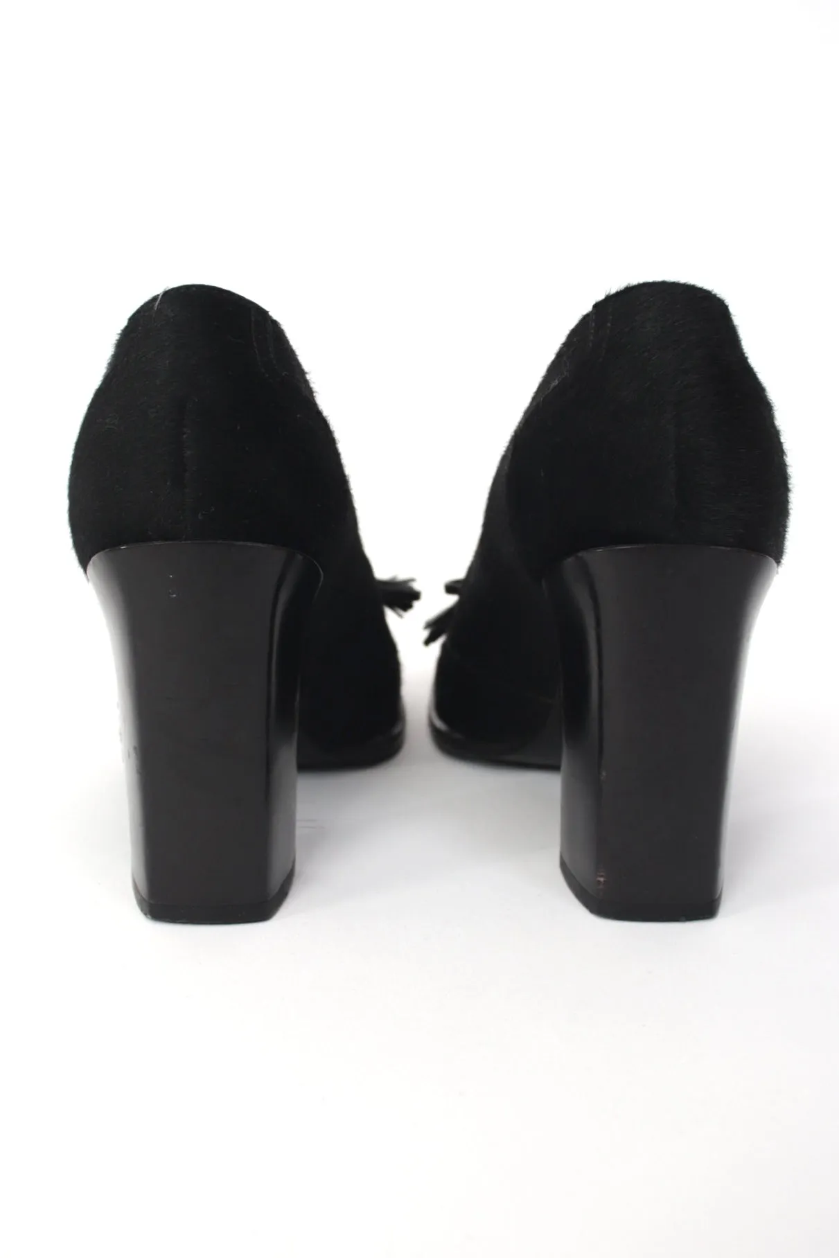 Hermès Ponyhair Tassel Heels