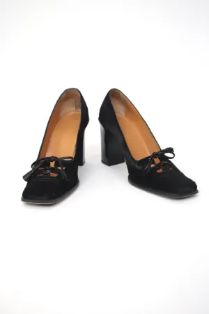 Hermès Ponyhair Tassel Heels