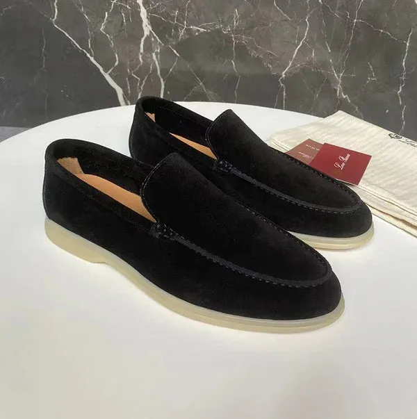 Herrenschuhe: Orthopädische Wildleder-Loafers von Bandit für Herren