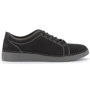 Hush Puppie Nubuck Casual- Black