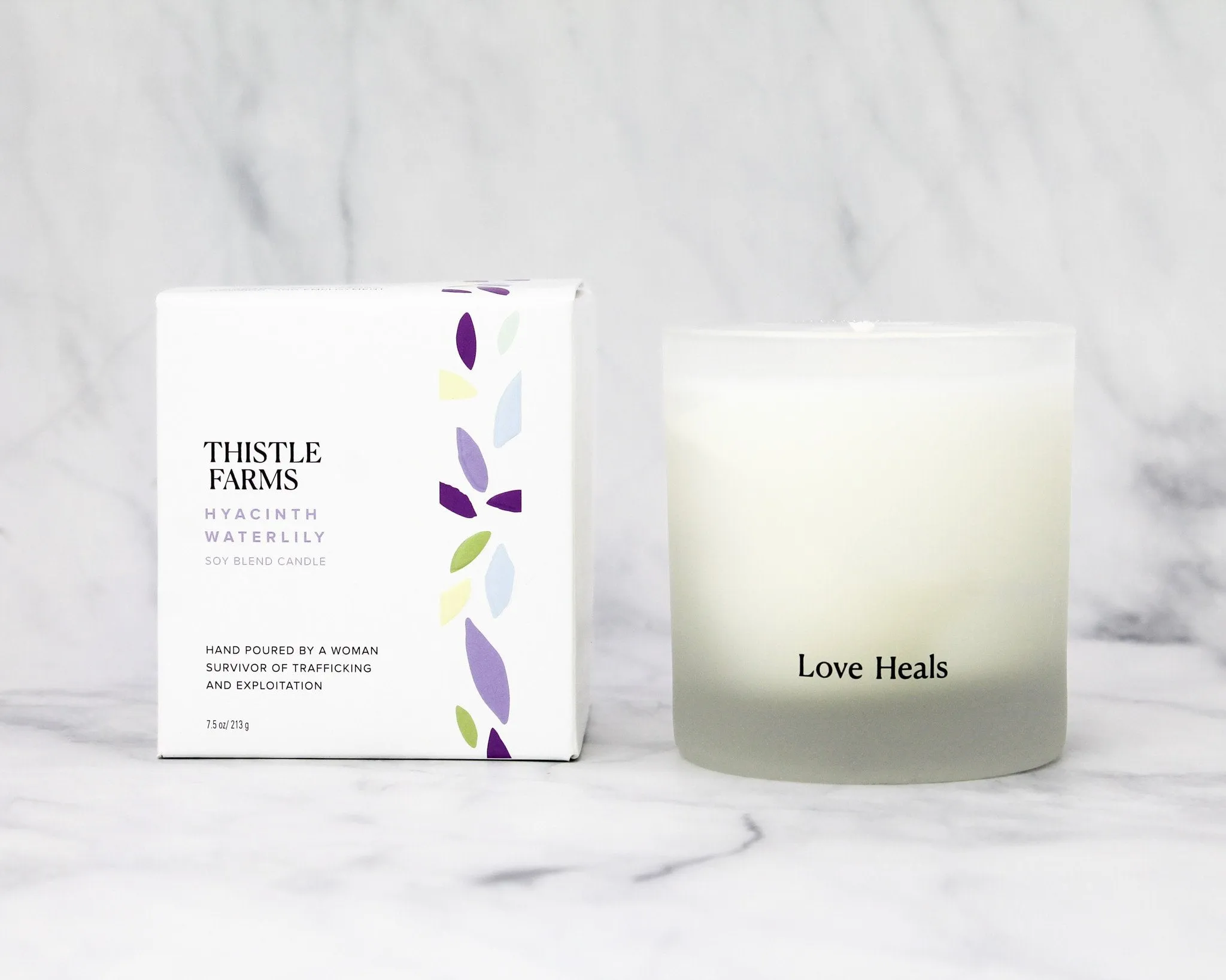 Hyacinth Waterlily Candle
