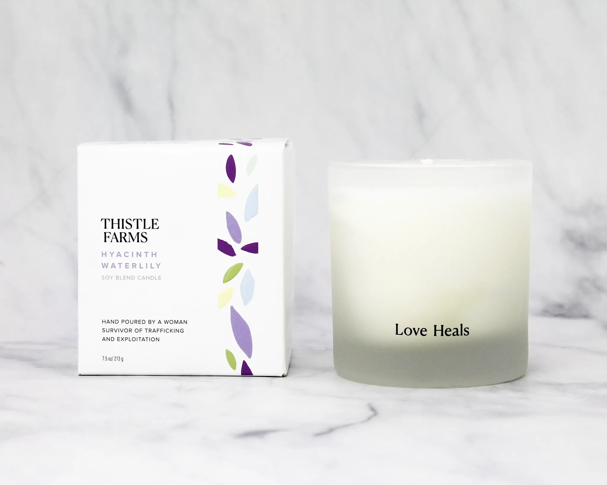 Hyacinth Waterlily Candle