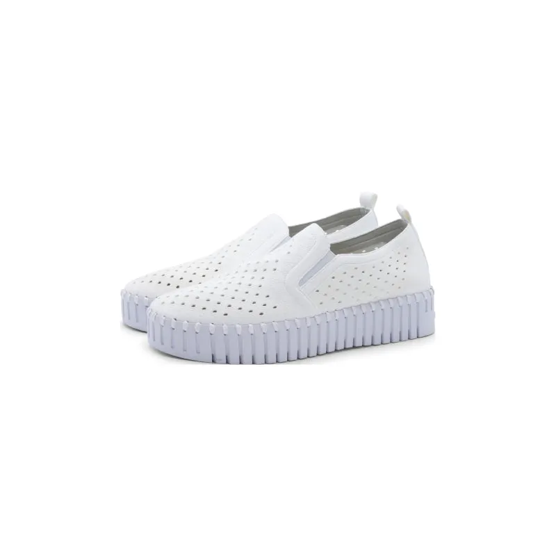 Ilse Jacobsen Platform Elastic Slip-On With Cut Outs