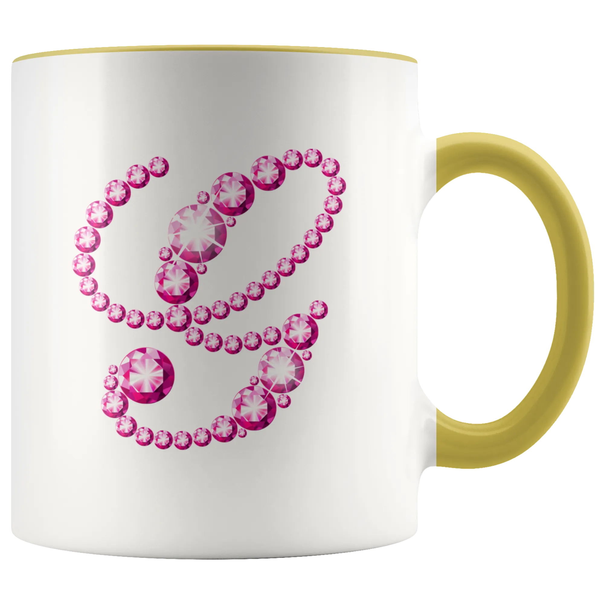 Initial G | Monogram Coffee Mug | Custom Letter Mug | Bling Style | Initial Letter Cup