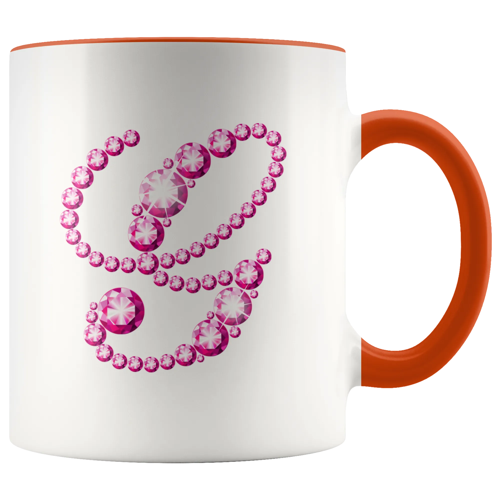 Initial G | Monogram Coffee Mug | Custom Letter Mug | Bling Style | Initial Letter Cup