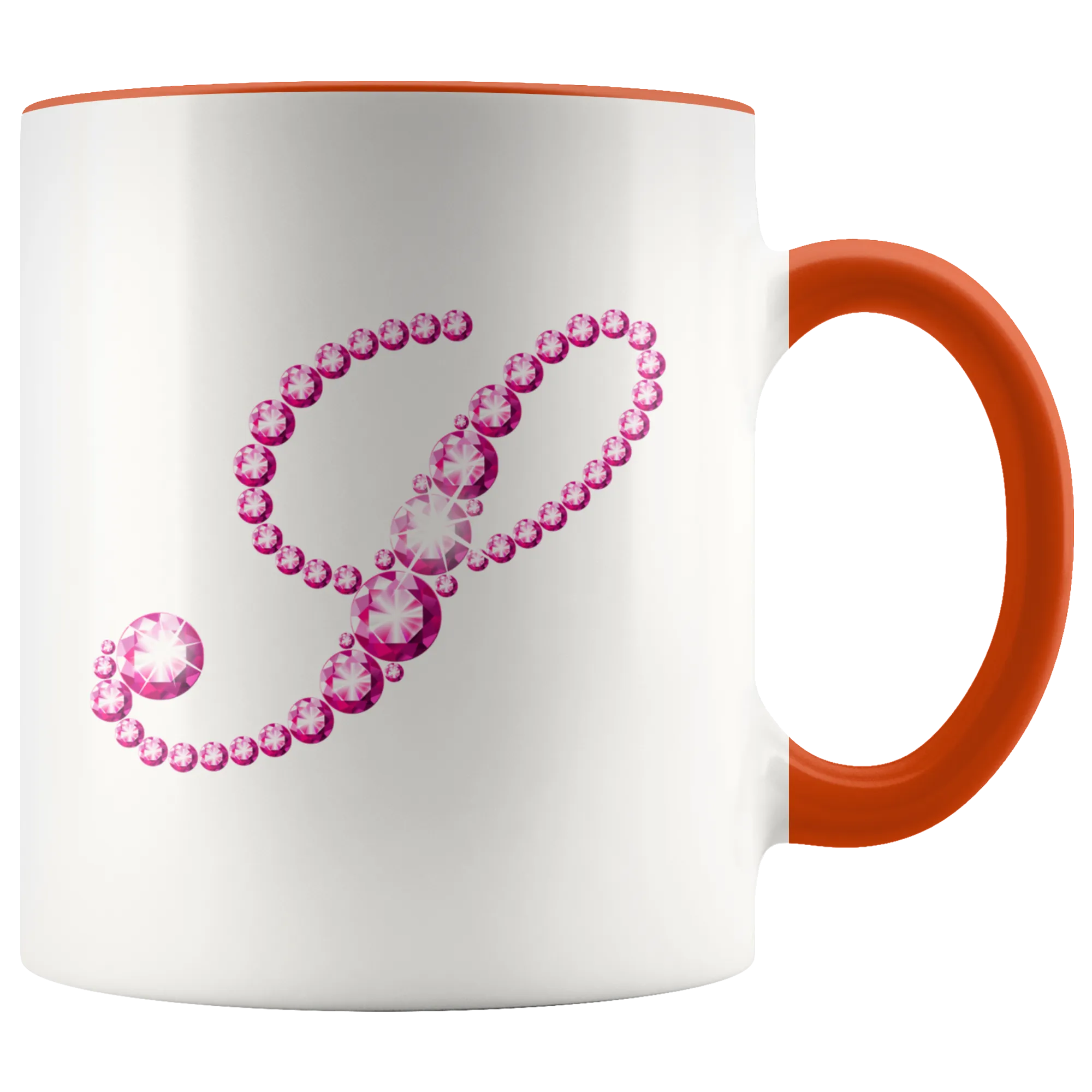 Initial S | Monogram Coffee Mug | Custom Letter Mug | Bling Style | Initial Letter Cup
