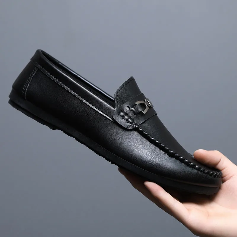 INSTOCK -New Spring Casual Lightweight Beanie Shoes Men's Loafers