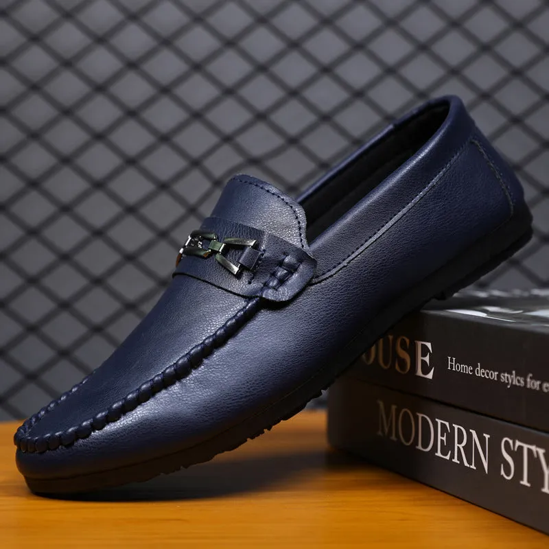 INSTOCK -New Spring Casual Lightweight Beanie Shoes Men's Loafers