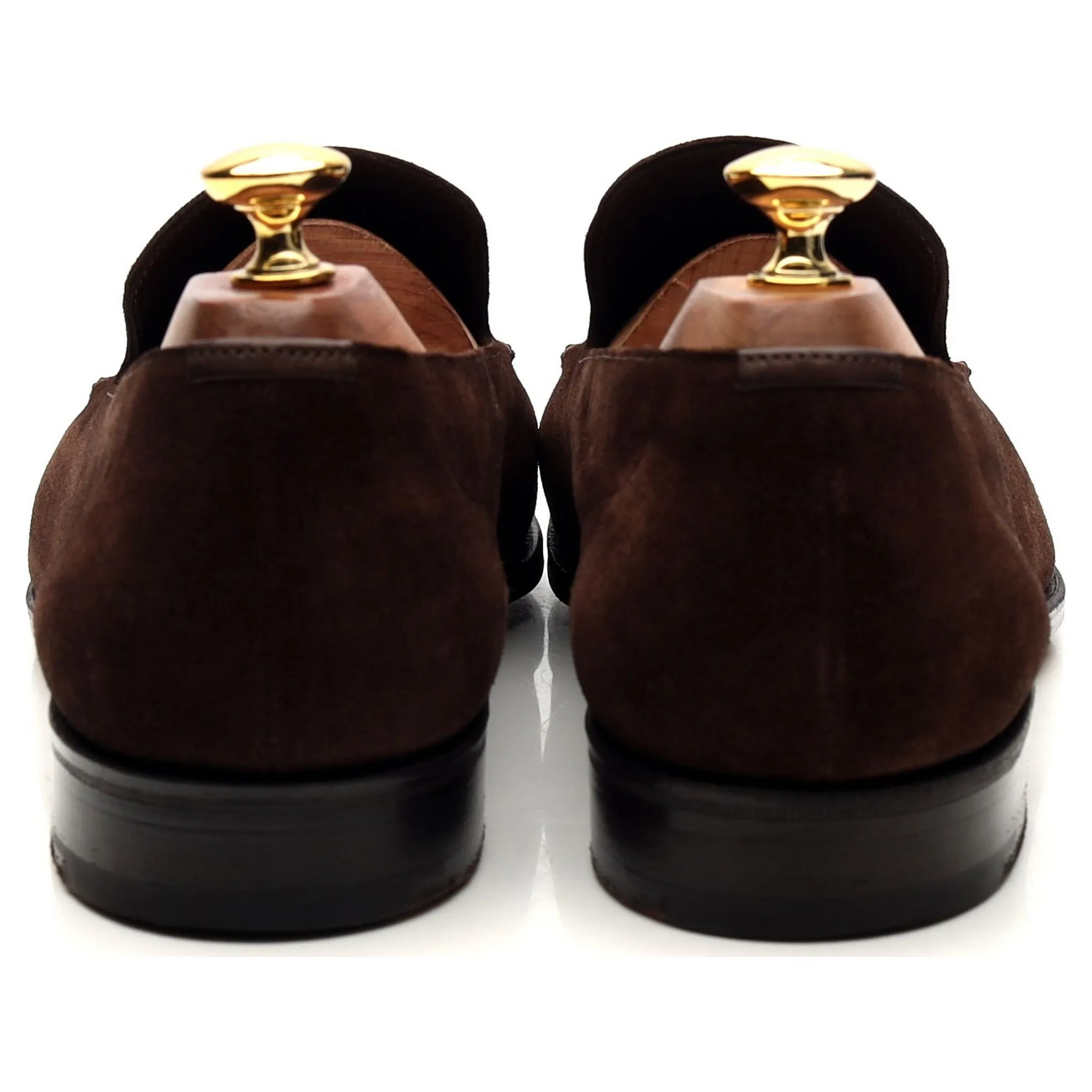 'Islington' Dark Brown Slip On Loafers UK 9.5 D
