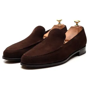 'Islington' Dark Brown Slip On Loafers UK 9.5 D