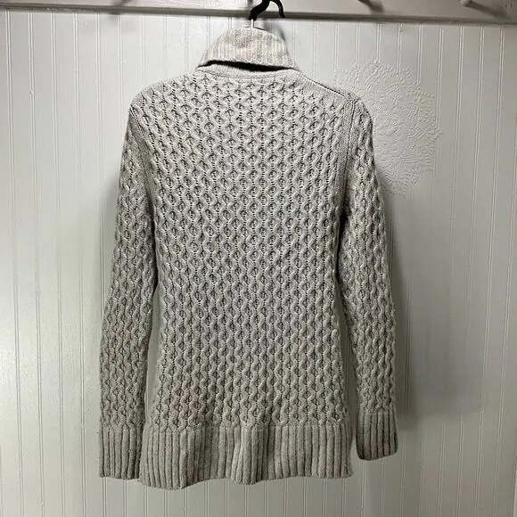 J. CREW Merino Wool Blend Cowl Neck Sweater