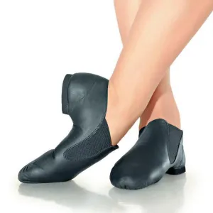 Jaden Slip-On Jazz Shoes in Black- CLEARANCE