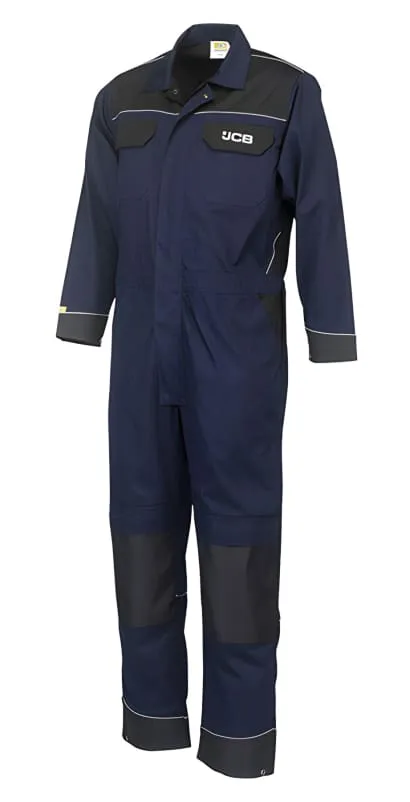 JCB Workwear Trade Coverall Boiler Suit Regular Leg