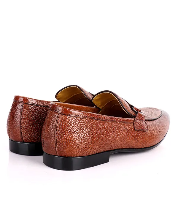 John Foster  Stingray Slip-on  Men's Loafers|Brown