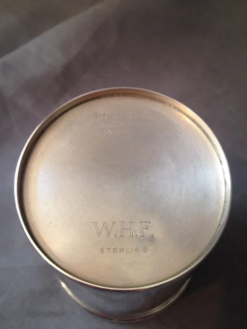 Julep Cups Sterling Silver Vintage 110.5 Grams Each