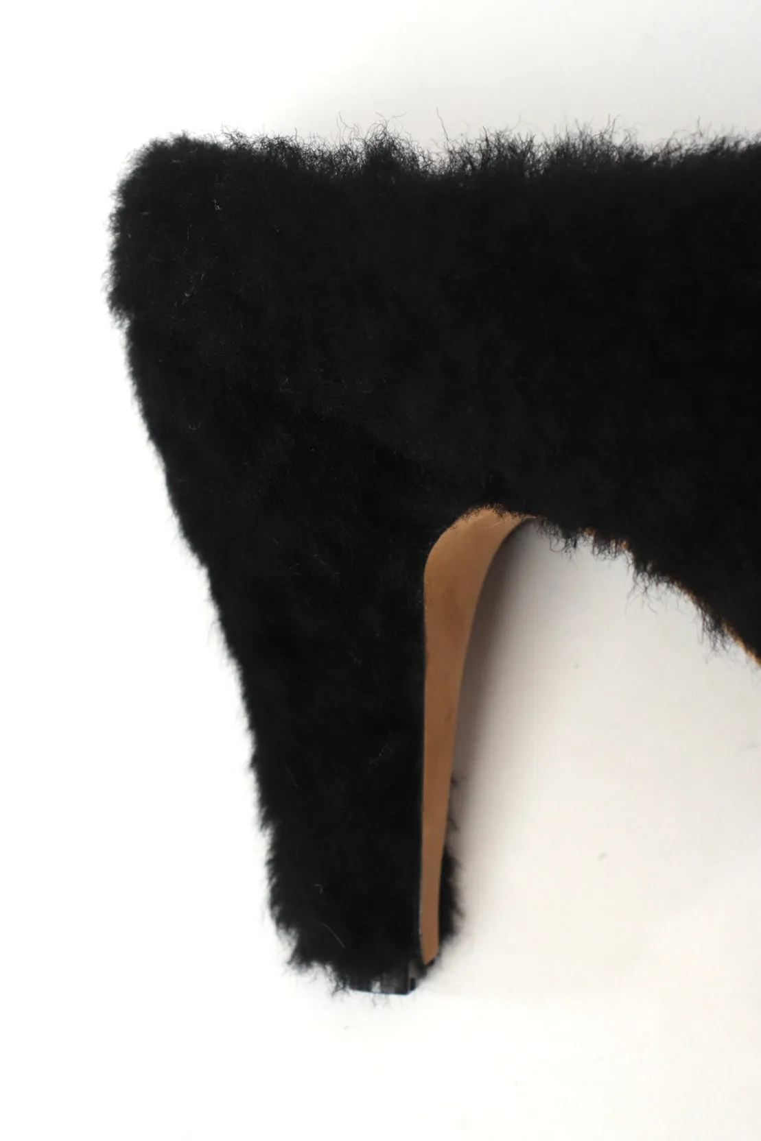 Khaite Marion Shearling Slides