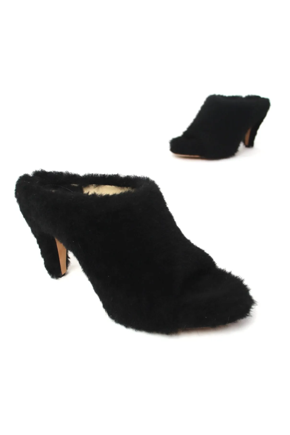 Khaite Marion Shearling Slides