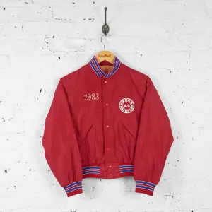Kids 1983 Soap Box Derby Bomber Jacket - Red - M Boys