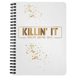 Killing It Every Day | Gold Motivation | Inspire | Motivation | Affirmation | Journal