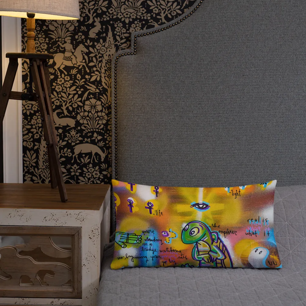 Know Thy Self – Lebo Premium Throw Pillow