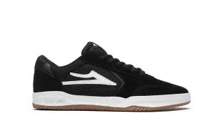 Lakai Atlantic Black Suede Skate Shoes