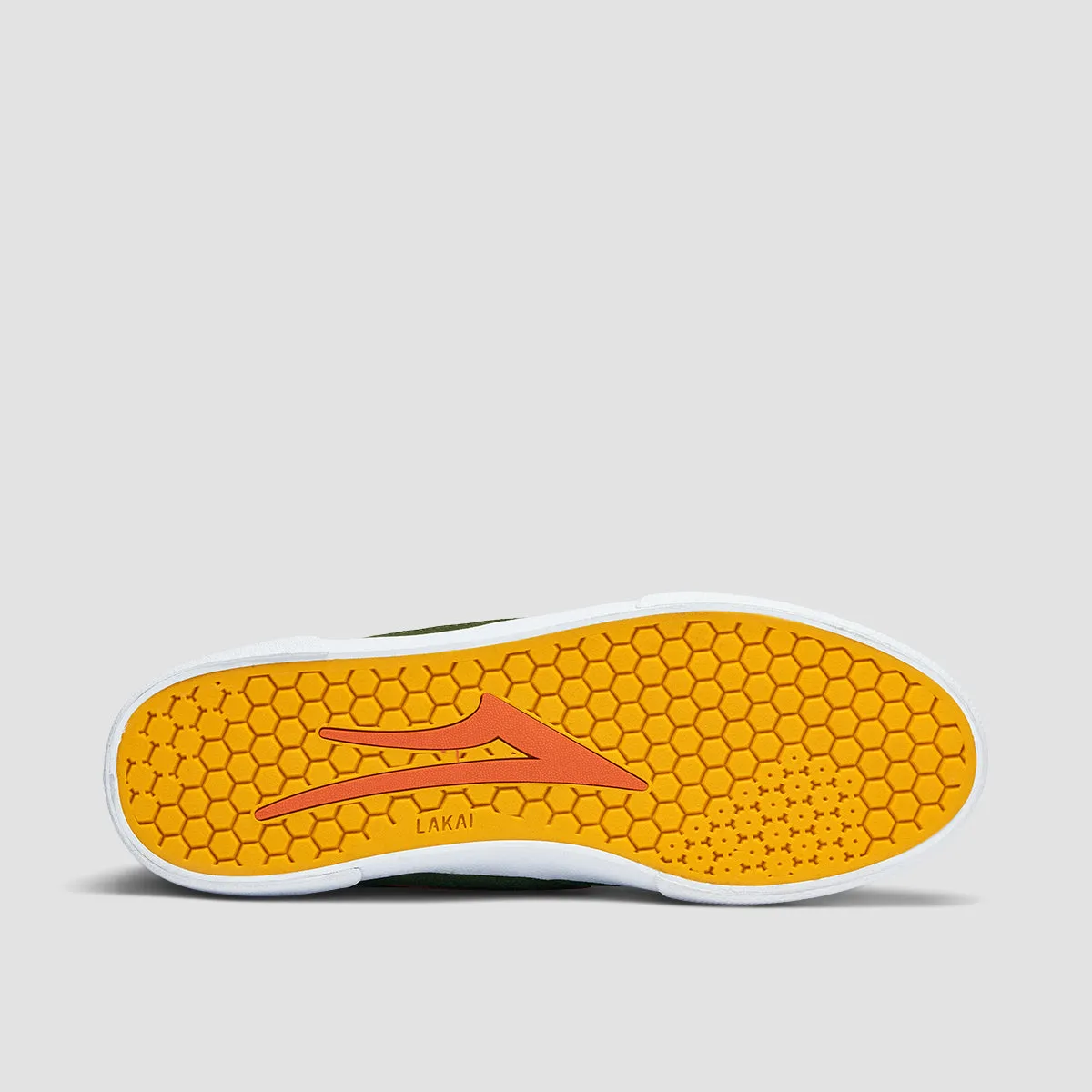 Lakai Cambridge Shoes - Olive/Yellow Suede