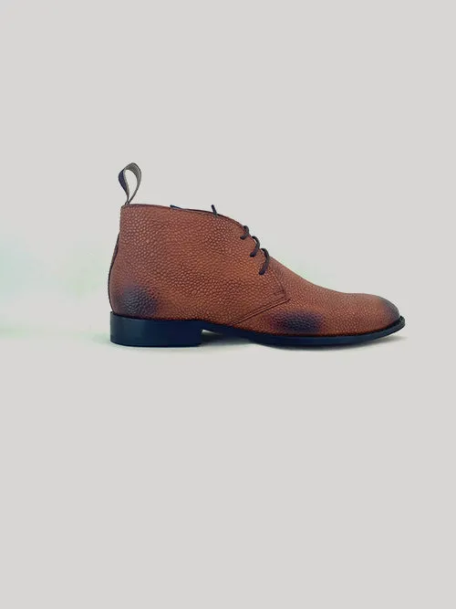 Lakka Chukka Boot - Med Brown Grain