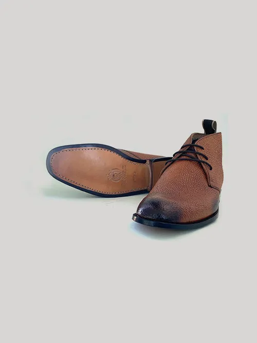Lakka Chukka Boot - Med Brown Grain