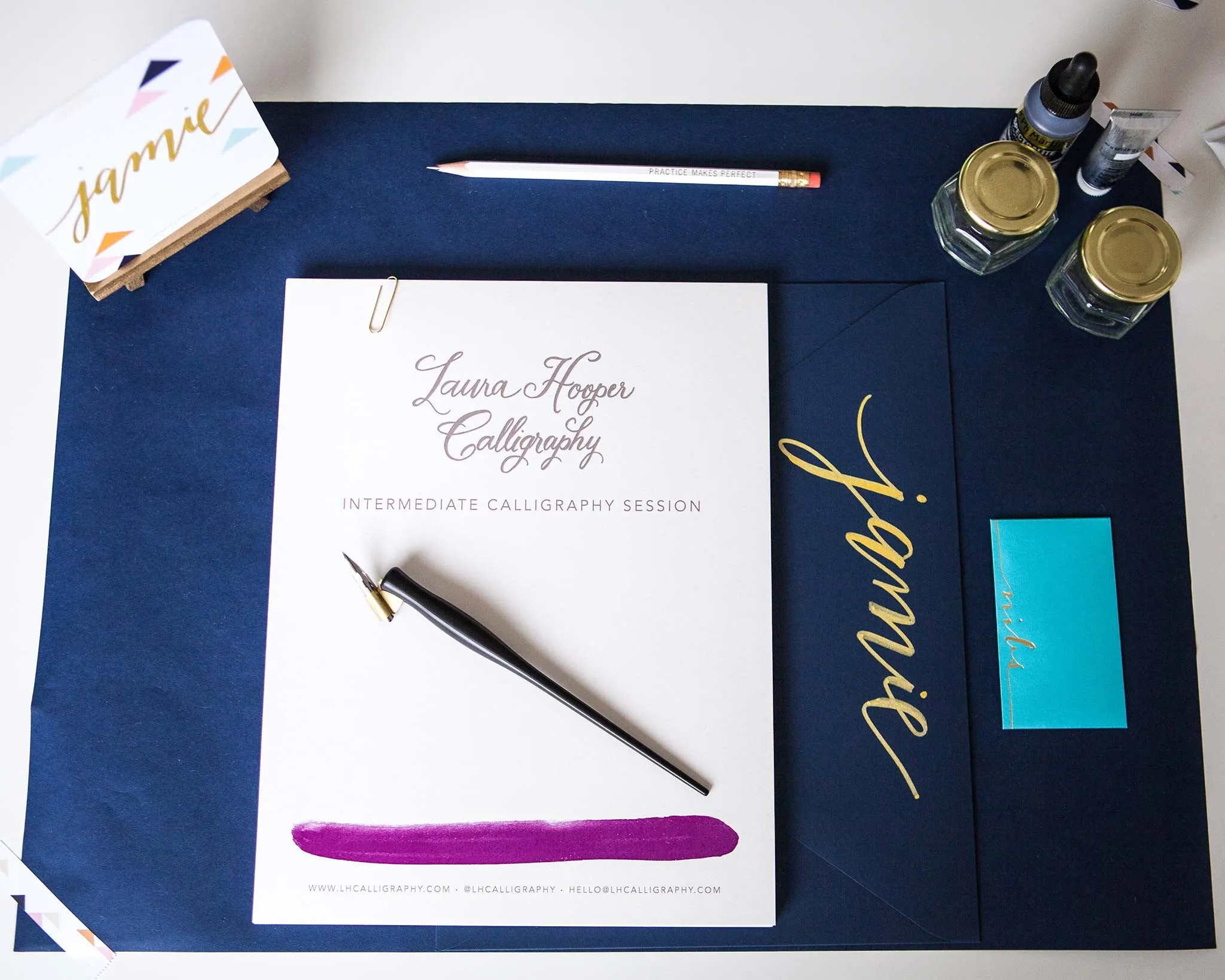 Laura Hooper <br/>Calligraphy Workshop