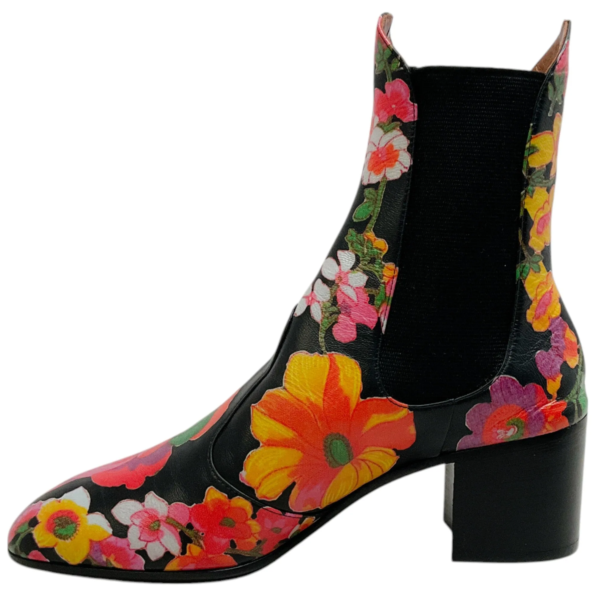 Laurence Dacade Black / Multi Floral Angie Boots