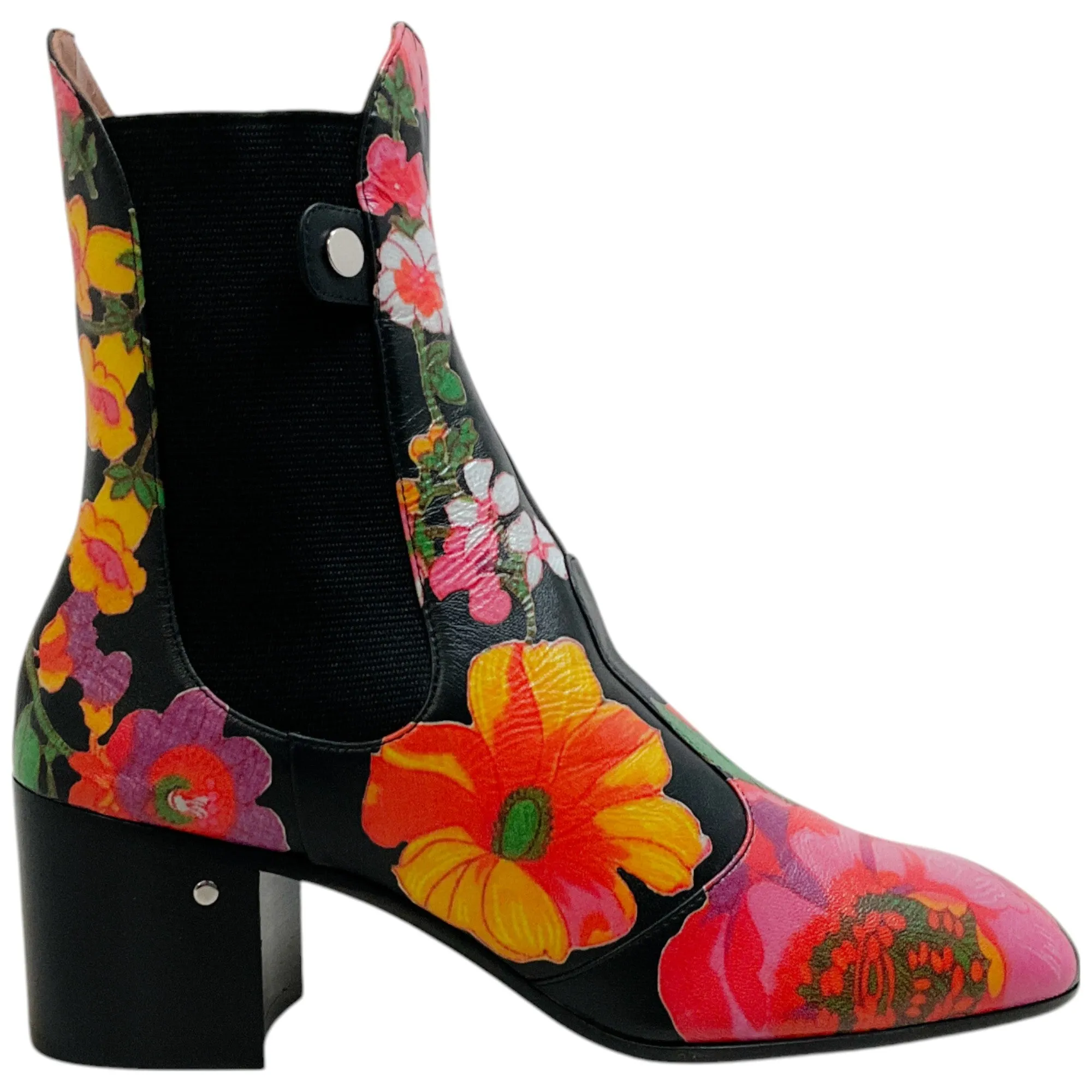 Laurence Dacade Black / Multi Floral Angie Boots