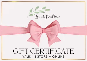 Lavish Boutique Gift Card