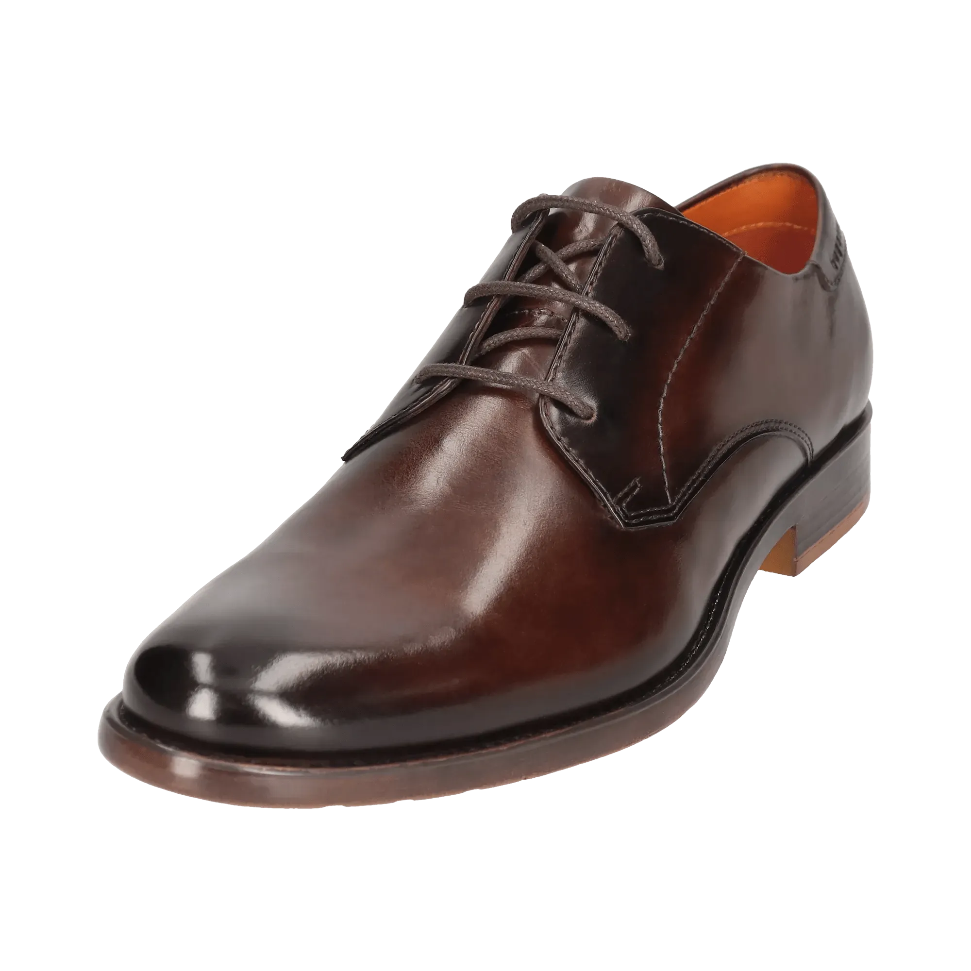 Leder Business Schnürer braun