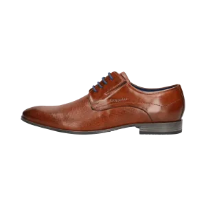 Leder Business Schnürer cognac