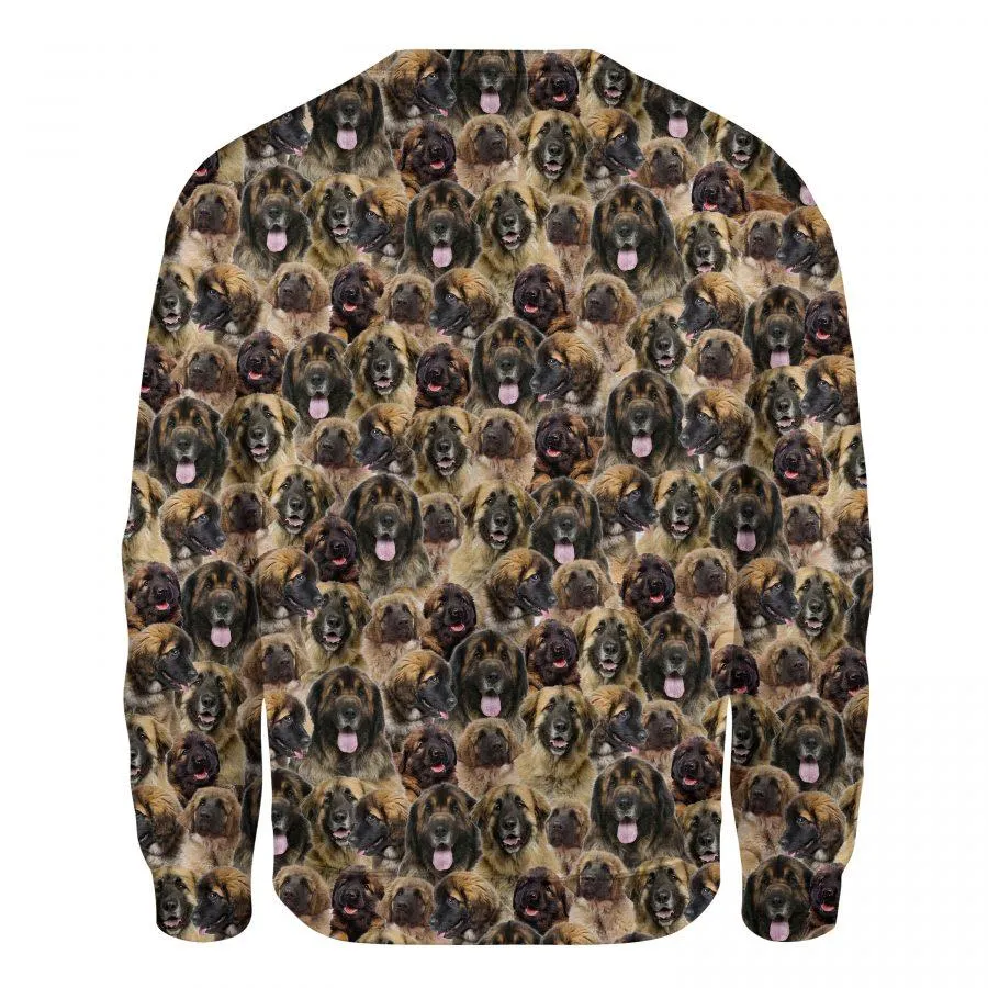 Leonberger - Full Face - Premium Sweatshirt