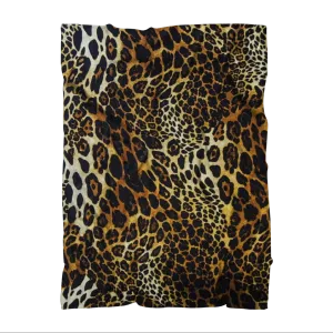 Leppard Skin Print Premium Adult Blanket